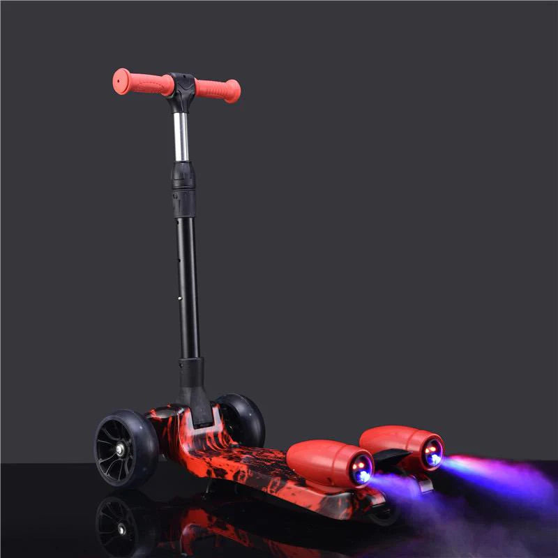 Monopatín Mágico con vapor, luces LED y Bluetooth