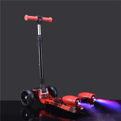 Monopatín Mágico con vapor, luces LED y Bluetooth
