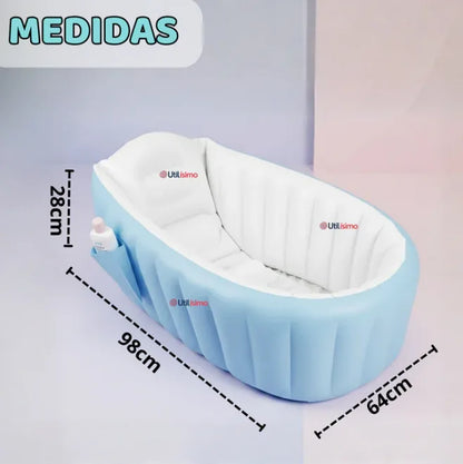🛁 Bañera MiniPiscina Portátil para Bebé 🤩 | Envío Gratis + Paga en Casa ✨
